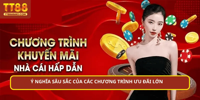 Ý nghĩa sâu sắc của các chương trình ưu đãi lớn